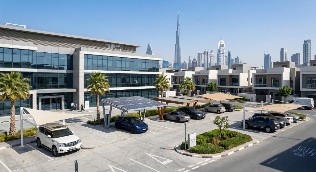 car parking shades in Dubai-Valuer UAE