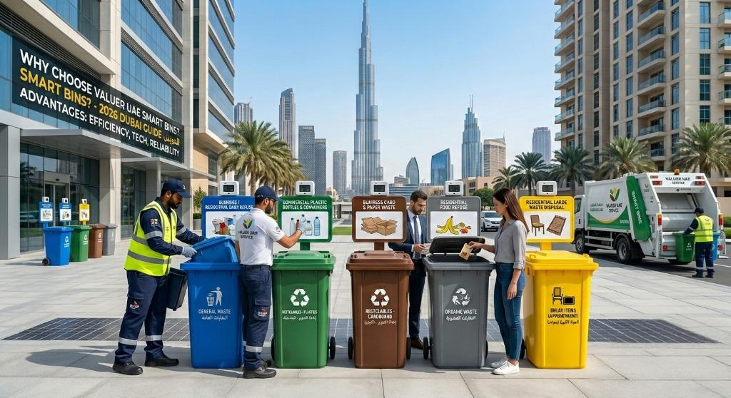 plastic refuse bins in Dubai
