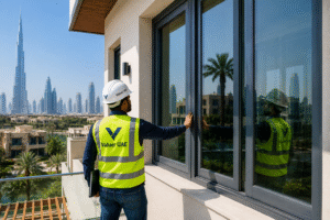 aluminium window in Dubai - Valuer UAE sliding casement fixed tilt turn window supplier installer