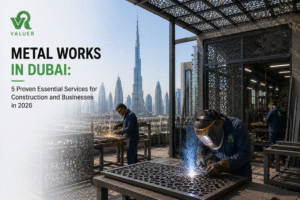 metal works in Dubai - Valuer UAE structural decorative architectural metal fabrication supplier