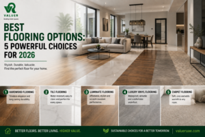 best flooring options 2026 - WPC composite tile stone comparison UAE home guide