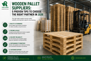 wooden pallet suppliers 2026 - Valuer UAE ISPM-15 certified wooden pallet supplier UAE