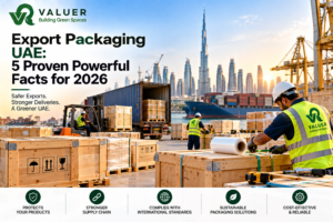 export packaging UAE 2026 - Valuer UAE ISPM-15 wooden pallets carton boxes crate boxes white wood supplier