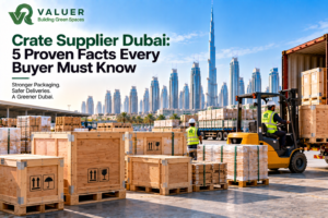 crate supplier Dubai 2026 - Valuer UAE food grade HDPE reusable crate box supplier UAE distribution