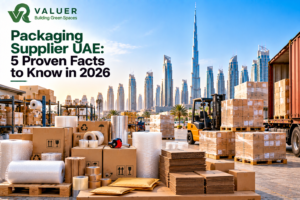 packaging supplier UAE 2026 - Valuer UAE wooden pallets crate boxes cartons white wood packaging supplier